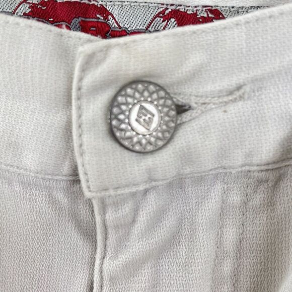 Enyce Cargo Shorts Men 32 Relax Long Utility High Rise Baggy Y2K Skate Off White - Picture 4 of 12